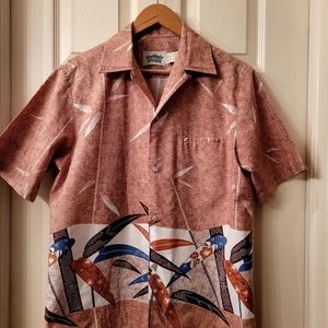 Vintage Malihini Hawaiian Shirt Medium